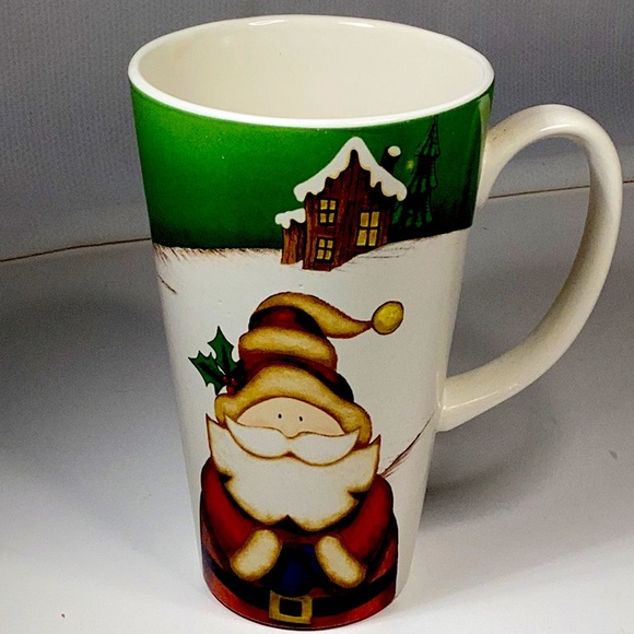 Tall Christmas Mugs - Picture 1 of 6